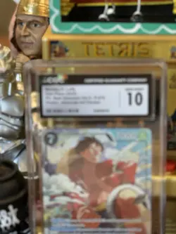 One Piece Monkey D Luffy Best Selection Vol 3 CGC 10 Gem Might Card Game🎤🥋🏁 - Image 2