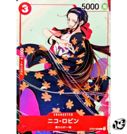 Nico Robin ST01-008 (Promo) Matching Battle Prize Set 3 ONE PIECE Card Japanese - Image 1
