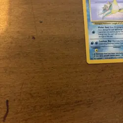 Pokemon Card Lapras 10/62 Fossil HOLO RARE - LP - Image 5