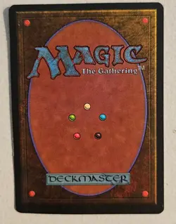 Magic The Gathering MTG Card Chain Lightning Red Legends LP VTG 1994 - Image 2