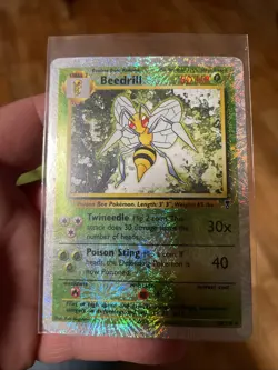 Pokemon TCG Beedrill 20/110 Legendary Collection 2002 Reverse Holo Card - Image 1