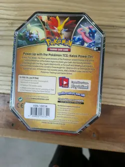 Pokemon 2014 XY Kalos Powers Tin Greninja EX Factory Sealed - Image 3