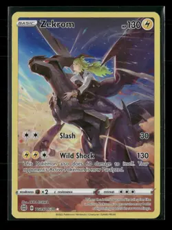 Zekrom TG05/TG30 Holo Brilliant Stars Trainer Gallery LP Pokemon - Image 1