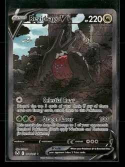 Regidrago V 184/195 Silver Tempest NM/M Pokemon - Image 1
