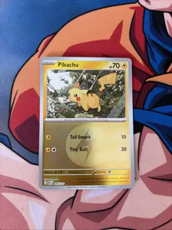 Pikachu (Energy Symbol Pattern) 055/217 Ascended Heroes Pokemon Reverse Holo NM - Image 1