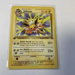 Pokemon TCG Jolteon Jungle 4/64 ⭐⭐RARE VINTAGE - Image 5