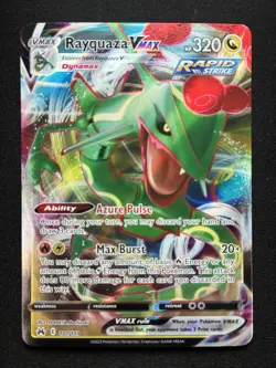 Pokemon: Rayquaza VMAX 101/159 Ultra Rare Crown Zenith - Image 1