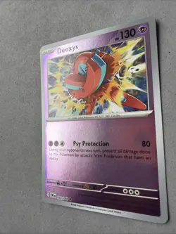 Pokemon TCG * 033/086 Deoxys Uncommon REVERSE HOLO * ME Chaos Rising NM - Image 2