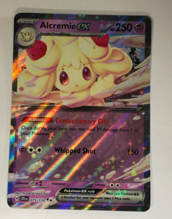 Pokemon TCG Journey Together Alcremie Ex 075/159 Near Mint - Image 1