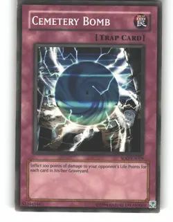 Cemetery Bomb SOD-EN059 Common / Short Print Soul of the Duelist Yu-Gi-Oh MP - Image 1