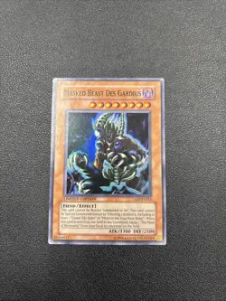 Yu-Gi-Oh! TCG Masked Beast Des Gardius Limited Edition Holo Rare TAEV-ENSE1 A6 - Image 1