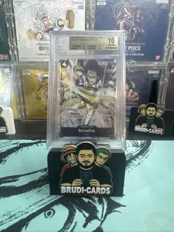 OP02-114 Borsalino AA Englisch /Beckett Pristine 10 One Piece TCG - Image 1