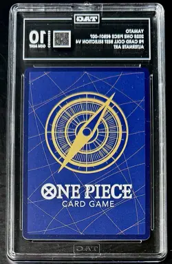 TAG 10 One Piece EB01-007 C Yamato - Alt Art - EN - Foil - Best Vol.4 - Graded - Image 2