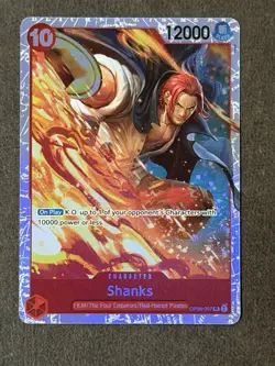 Shanks OP06-007 SR Wings of the Captain - One Piece Card - NM/M - Image 1