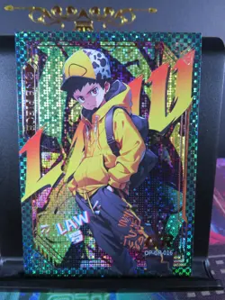 Trafalgar D Law GR Rare Card Premium One Piece Anime Manga Collectible CCG OP - Image 1