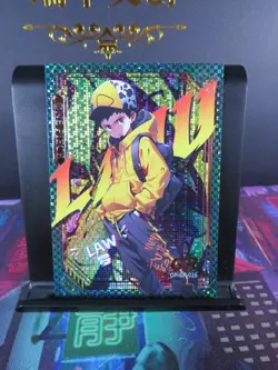 Trafalgar D Law GR Rare Card Premium One Piece Anime Manga Collectible CCG OP - Image 2