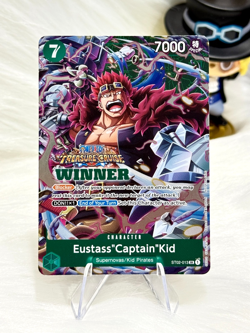 Eustass"Captain"Kid (Winner Pack Vol. 5) ST02-013 English - One Piece Card - NM - Image 1