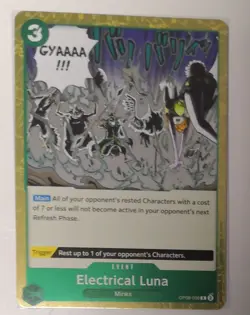 One Piece Card Game OP08-036 Electrical Luna R - English - Near Mint - Image 1
