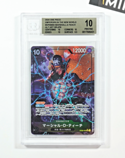 One Piece BGS 10 Marshall D. Teach #OP09-093 SR Alternatie Art 2024 Japanese - Image 1