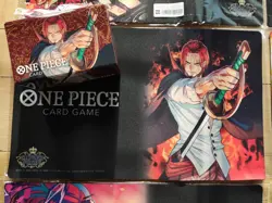 One Piece Card Game Championship 2022 Set Shanks Playmat & Storage Box - Image 1