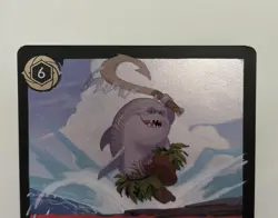 Disney Lorcana Maui Half-Shark Legendary Card FOIL 124/204 Azurite Sea LP/NM - Image 2