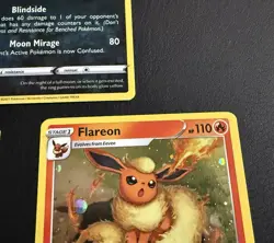 Pokemon promo cards eeveelutions Umbreon SWSH129 Cosmos Holo trio holo TCG NM - Image 5