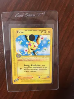 Pichu Hoppip Glossy 2002 Demo English Pokemon Cards - Image 3