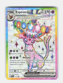 Espeon ex - 175 Promo SV: Scarlet & Violet Promo Cards SVP 175 NM - Image 1