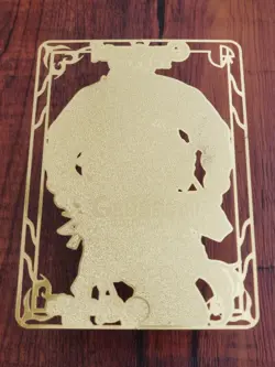 Ganyu - Genshin Impact - Goddess Story Gold Metal Card - Image 2