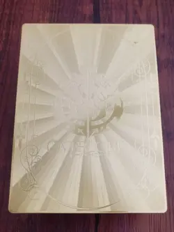 Albedo - Overlord - Goddess Story Gold Metal LSM Card - Image 2