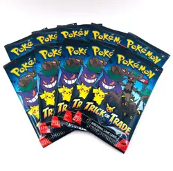 10 Packs Pokemon TCG Trick or Trade Booster Packs 2024 Halloween Card Lot Bundle - Image 1