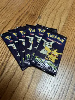 6 Packs Pokemon TCG Trick or Trade Booster Packs 2023 Halloween Card Lot Bundle 820650852572 - Image 1