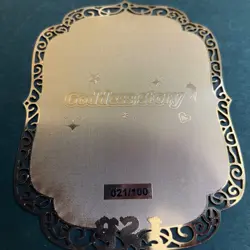 Goddess Story Gold METAL Card - Maiden Party - Serial Number #/100! Emilia - Image 2