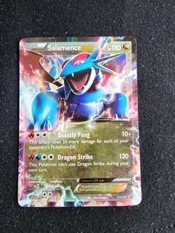 Salamence EX - XY170 - Pokemon Promo XY Ultra Rare Card LP - Image 1