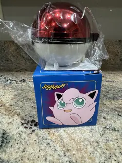 Nintendo Pokemon Burger King Trading Card Gold Plated 23k Blue Jigglypuff Sealed - Image 1