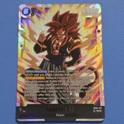 Bandai Dragon Ball Super Gogeta : GT FR09-123 SCR Foil Battle Card B3 - Image 1