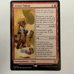 Artist's Talent 124 NM Bloomburrow MTG - Image 1