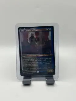 MTG, The Council of Four $3 ORDER MIN (Foil Etched) 530 Battle for Baldur's Gat - Image 1