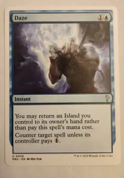 Daze (White Border) Mystery Booster 2 Regular Uncommon NM+ - Image 1