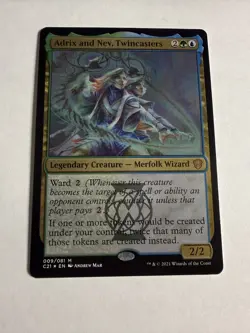 Adrix and Nev, Twincasters (Display Commander) - Thick Stock - Image 1