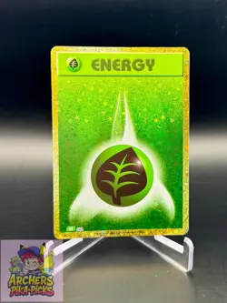 GRASS ENERGY-NM-HOLO-Pokemon-CLF-GRA-TCG CLASSIC (JP)-SHIPPING INCLUDED! - Image 1