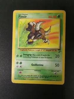 Pinsir - 29/130 - Pokemon Base Set 2 Rare Card WOTC Hp - Image 1