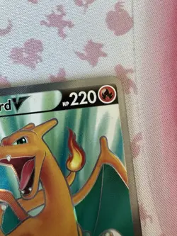 Pokemon TCG Charizard V 153/172 SWSH09 Full Art Holo UR EN - Image 3