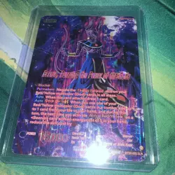 Dragon Ball Super Card Game Beerus Beerus, Pursuing the Power of the Gods SLR - Image 1