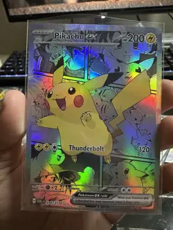 Pikachu SIR Full Art | Pokemon Fan Art Non Tcg Comic Style - Image 2