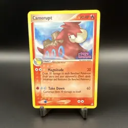 Pokemon Camerupt 36/110 Holon Phantoms Reverse Holo Uncommon Stage 1 90 HP - Image 1