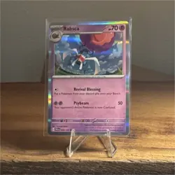 Nintendo Pokemon TCG Rabsca 215/182 SV Paradox Rift Illus Rare Holo 70 HP EN - Image 1