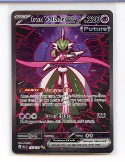 Iron Valiant ex 157/131 SIR Prismatic Evolutions Pokemon TCG - Image 1
