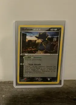 Nintendo Pokemon TCG Murkrow 8/17 POP Series 1 Holo Promo Rare 2004 - Image 1