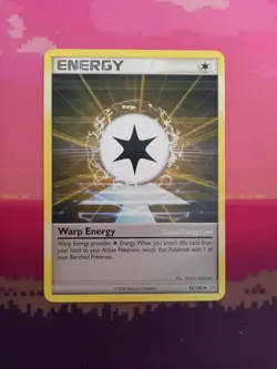 Pokemon Card Warp Energy Stormfront Uncommon 95/100 Near Mint - Image 1